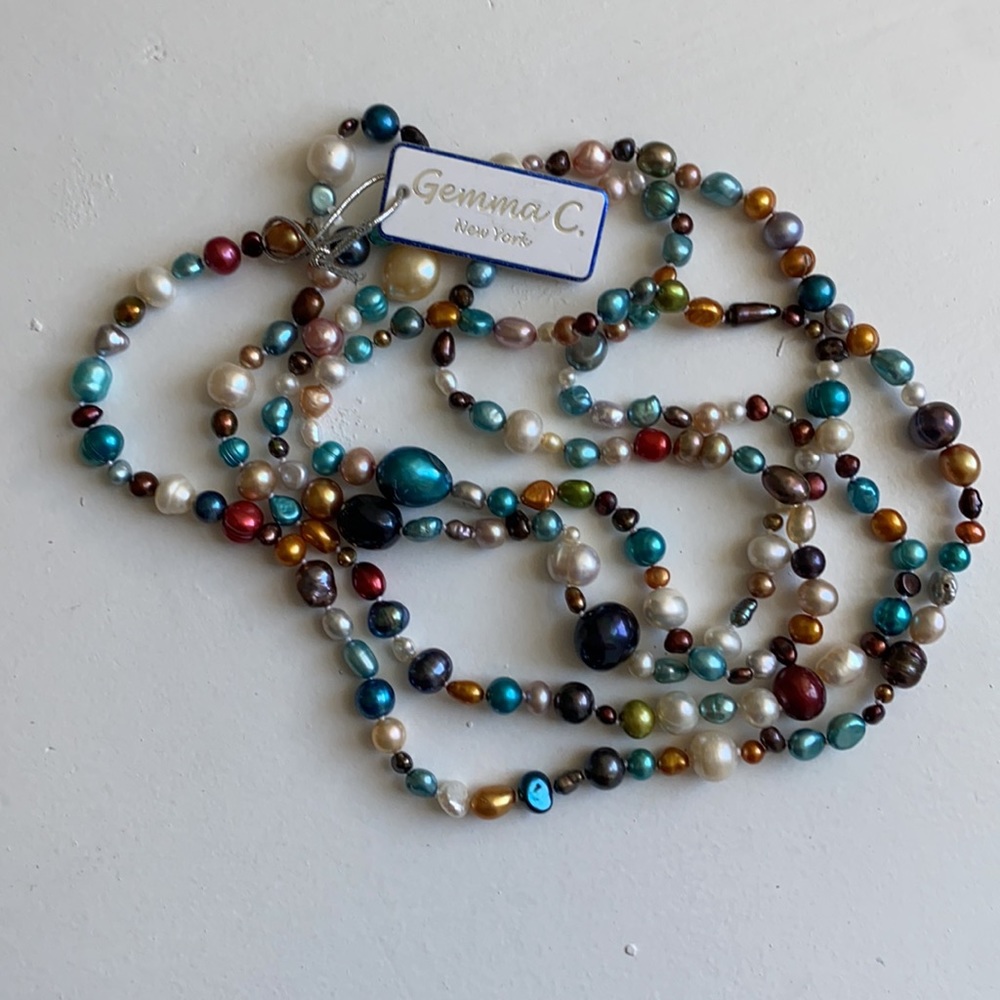 Brand new Gemma C. NY Fresh Water Pearl necklace